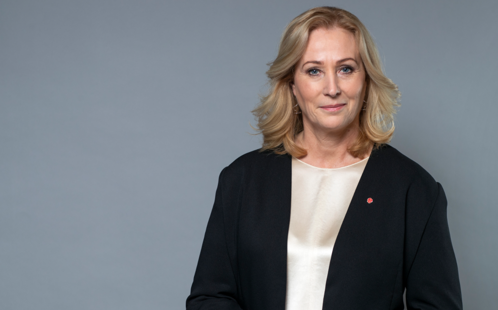 Kulturminister Jeanette Gustafsdotter. Foto: Kristian Pohl/Regeringskansliet